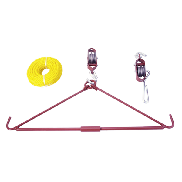 Fritzmann - Aufbruchbügel mit Flaschenzug - ca. 200 kg Gesamtzuggewicht