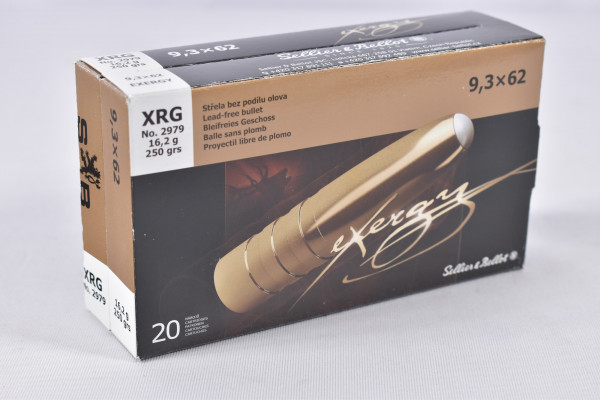 Sellier & Bellot - 250grs XRG 20STK - 9,3x62