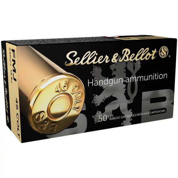 Sellier & Bellot - 230grs FMJ 50STK - .45LC