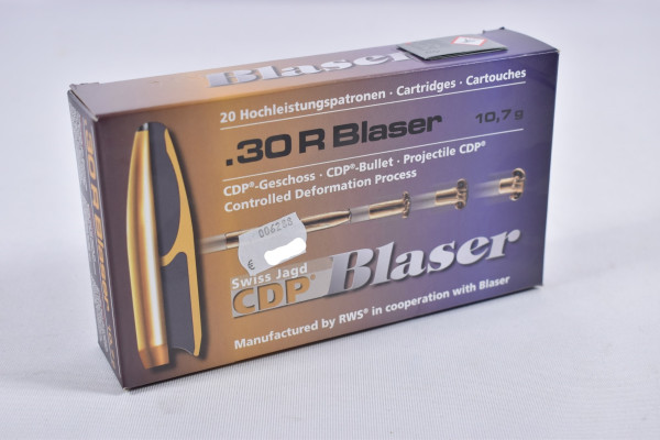 Blaser - 10,7g CDP 20STK - .30 R Blaser