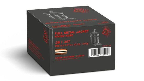 Geco - Geschosse FMJ FN 200STK - .357/9mm 10,2g/158gr