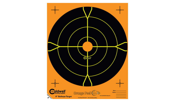 Caldwell - Orange Peel 16'' Bullseye - Target, 5 Sheets