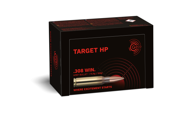 Geco - 168grs Target HP 50STK - .308Win