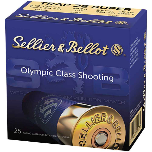 Sellier & Bellot - 28g Super Trap 2,4mm 25STK - 12/70