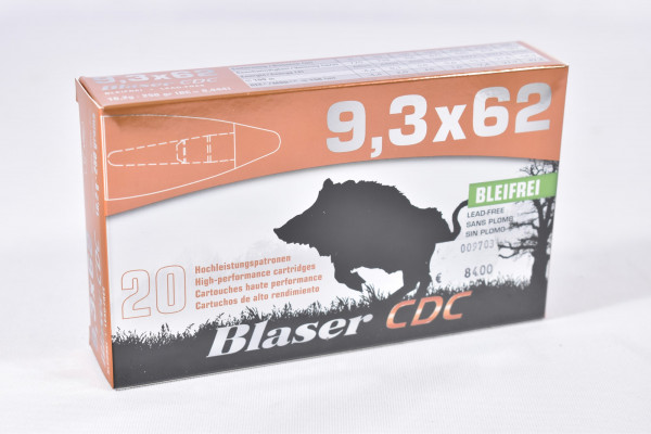 Blaser - 250grs CDC 20STK - 9,3x62