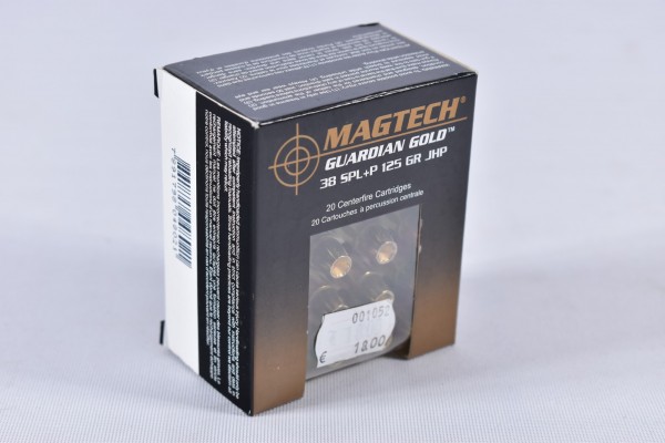 Munition bleihaltig Magtech 125grs JHP 20STK .38Special