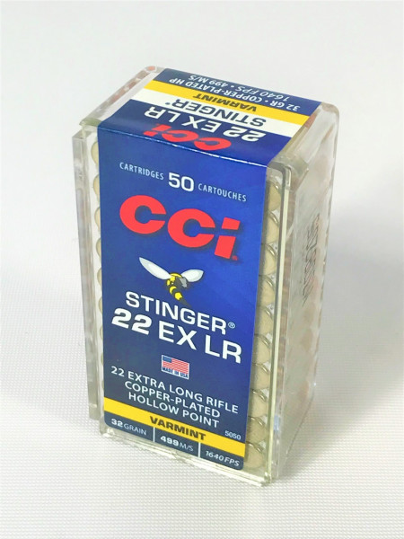 CCI - 32grs Stinger 50STK - .22lr