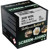 Sellier & Bellot - 124grs Screen-Ammo 50STK - .308Win