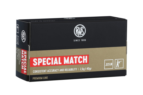 RWS - 40grs Special Match 50STK - .22lr