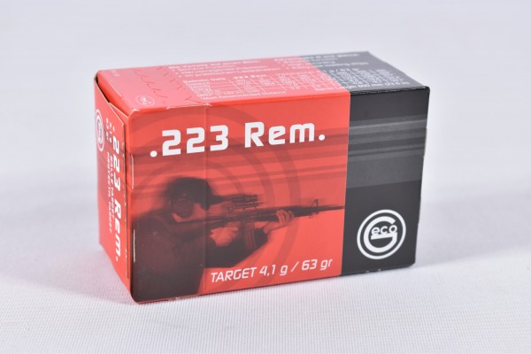 Munition bleihaltig Geco 63grs FMJ 50STK .223Rem