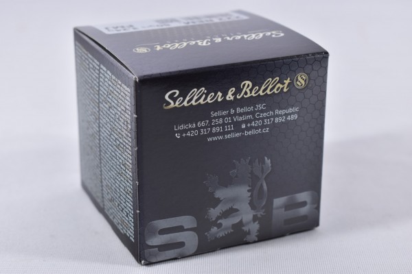 Munition bleihaltig Sellier & Bellot 50grs FMJ 100STK .222Rem