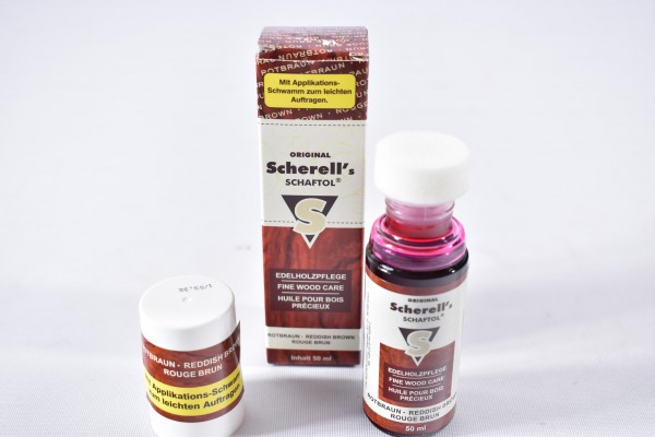 Scherell Schaftöl Rotbraun 50ml