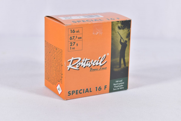 Rottweil - 27g Special 16F 2,7mm 25STK - 16/67,5