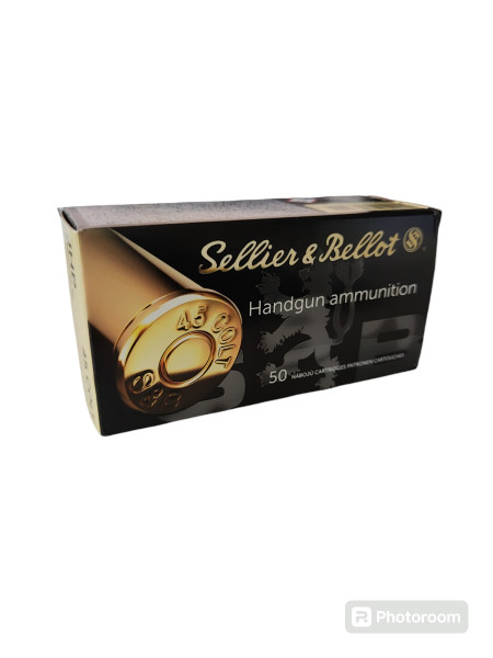 Sellier & Bellot - 230grs JHP 50STK - .45Colt