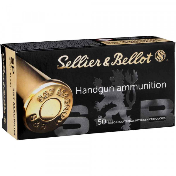 Sellier & Bellot - 158grs SP 50STK - .357Mag