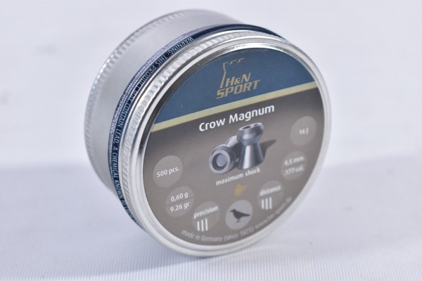 Diabolo H&N Sport 9,26grs Crow Magnum 500STK 4,5mm