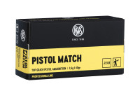RWS - 40grs Pistol Match 50STK - .22lr