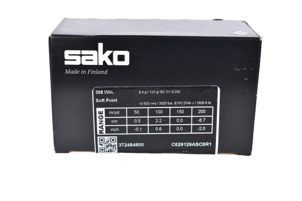 Sako - 123grs SP 50STK - .308Win