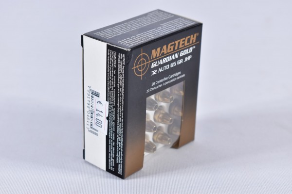 Munition bleihaltig Magtech 65grs JHP 20STK .32AUTO