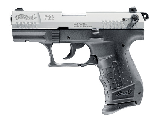 Walther - P22 Classic nickel - 9mm P.A.K.
