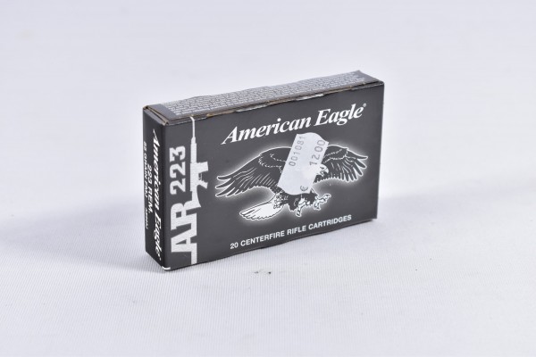 Munition bleihaltig American Eagle 55grs AR223 20STK .223Rem.