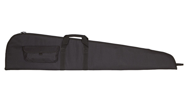 Hubertus - Büchsenfutteral mit Tasche - 128cm schwarz