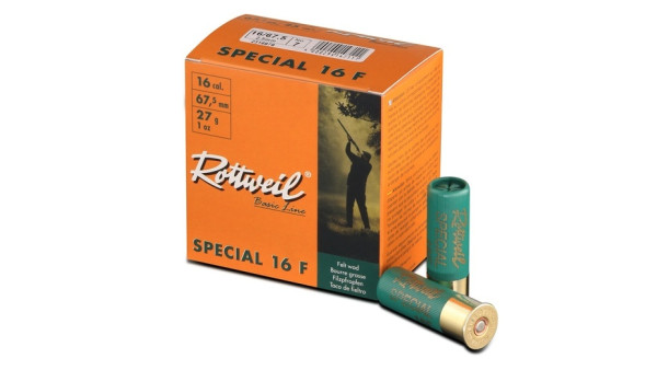 Rottweil - 27g Special 16F 2,7mm 25STK - 16/67,5