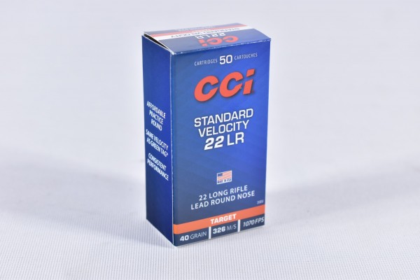 CCI - 40grs STD Velocity 50STK - .22lr