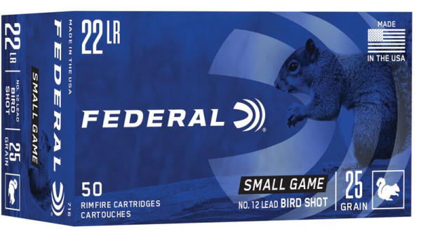 Federal - 25grs Lead Bird Shot 50STk - .22lr