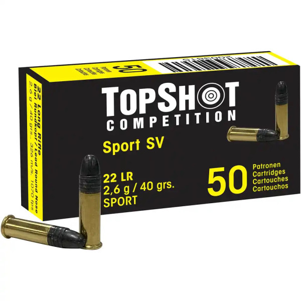 Topshot - 40grs Black Edition SV 50STK - .22lr