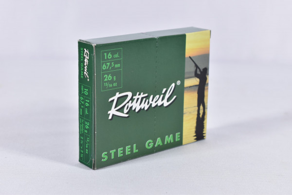 Rottweil - 26g Steel Game 3,0mm 10STK - 16/67,5