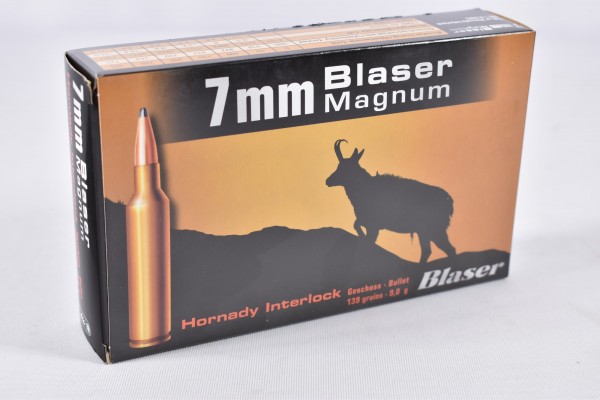 Munition bleifrei Blaser 139grs Interlock 20STK 7mmBlaserMag