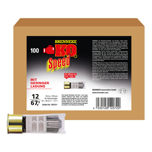 Brenneke - 28,4g K.O.Speed 100STK - 12/67,5