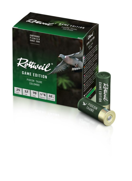 Rottweil - 32g Game Taube 2,8mm 100STK - 12/70