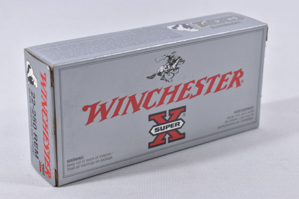 Winchester - 55grs Pointed Soft Point 20STk - .22-250Rem.