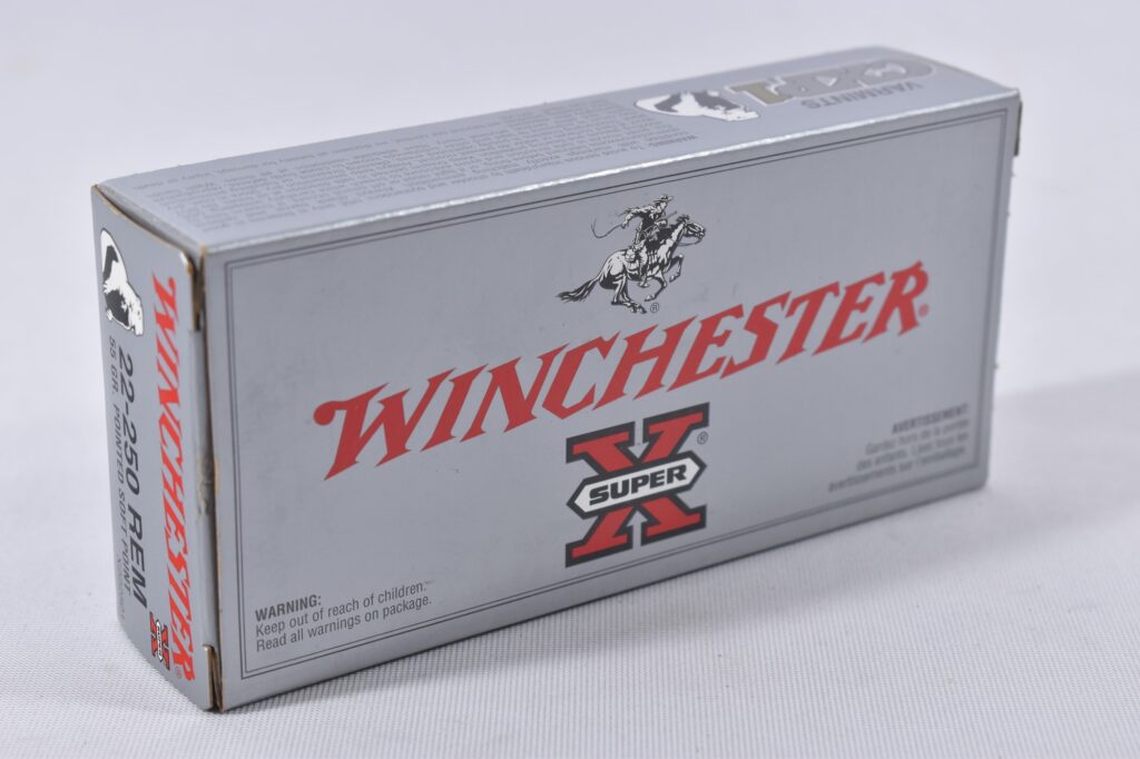 Winchester .22-250 Rem. Pointed Soft Point 55grs / 3