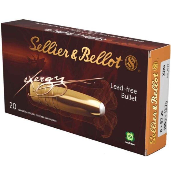 Sellier & Bellot 8x57JS XRG 196grs / 12