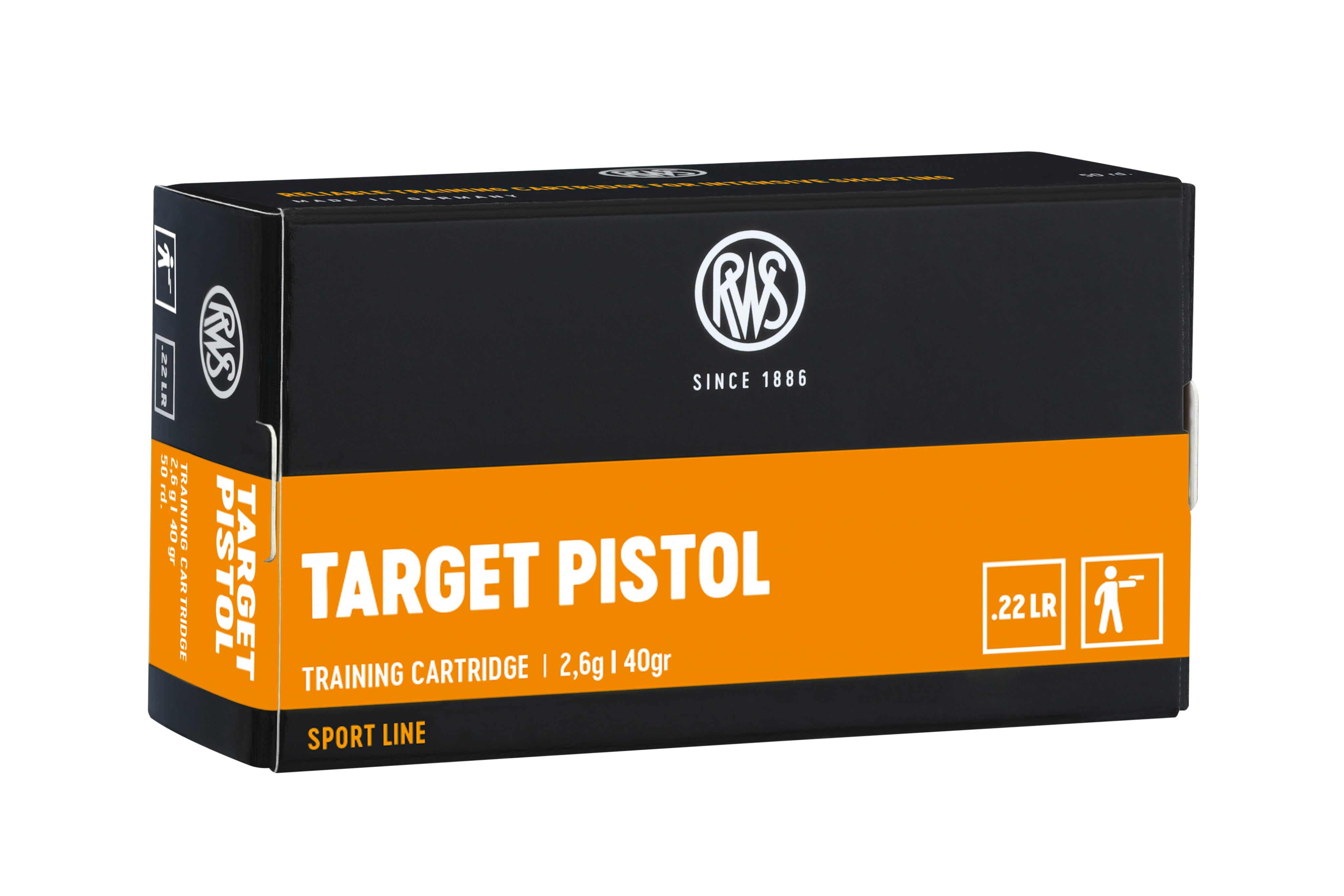 RWS .22 lr Target Pistol 40grs / 2