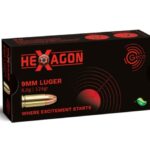 Geco 9mm Luger HEXAGON 124grs / 8