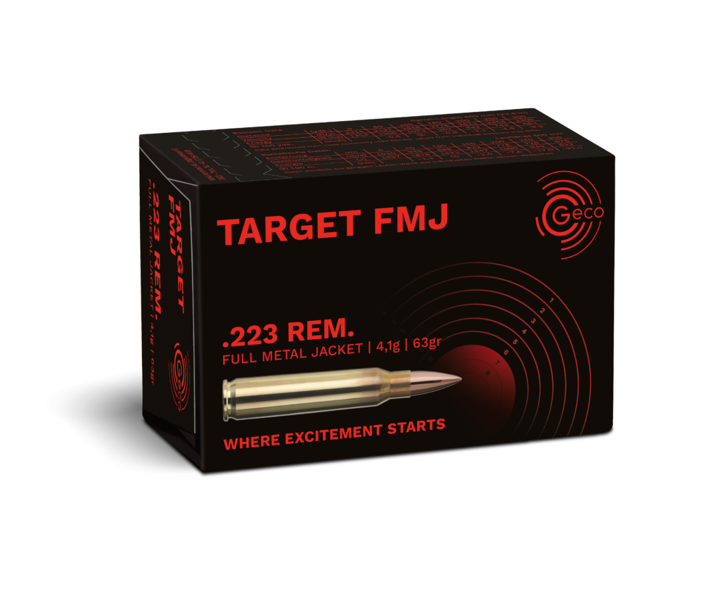 Geco .223 Rem FMJ 63grs / 4