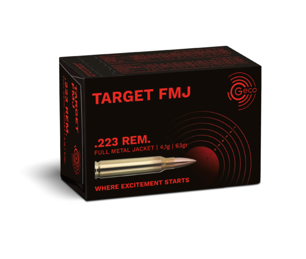 Geco .223 Rem FMJ 63grs / 4