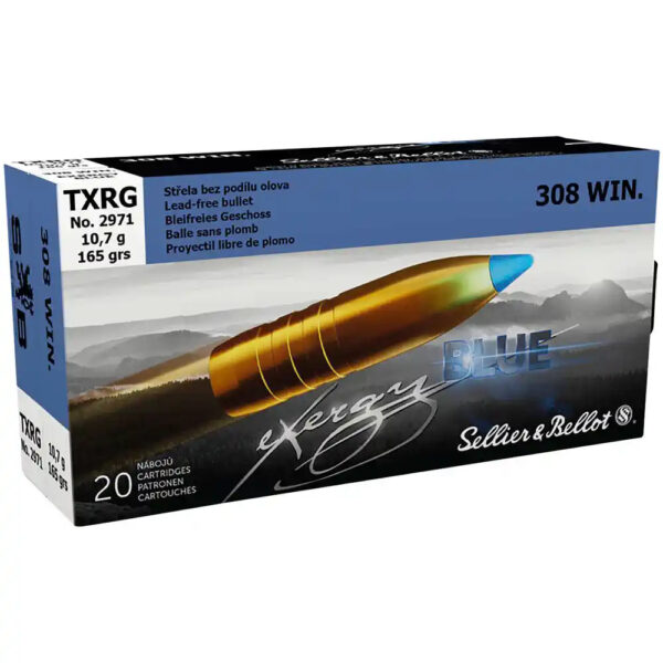 Sellier & Bellot .308 Win TXRG Blue 165grs / 10