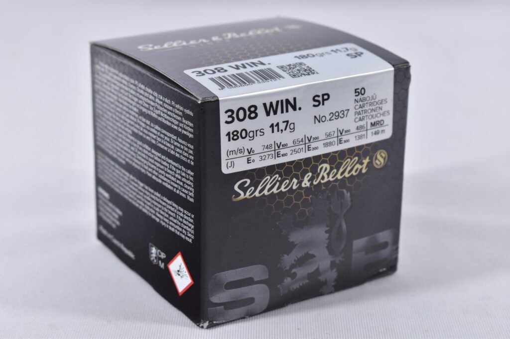 Sellier & Bellot .308 Win SP 180grs / 11