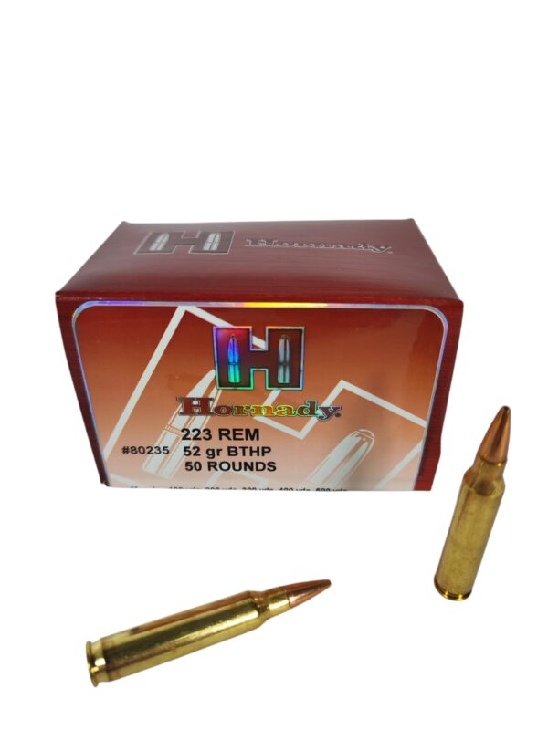Hornady .223 Rem BTHP Match 52grs / 3