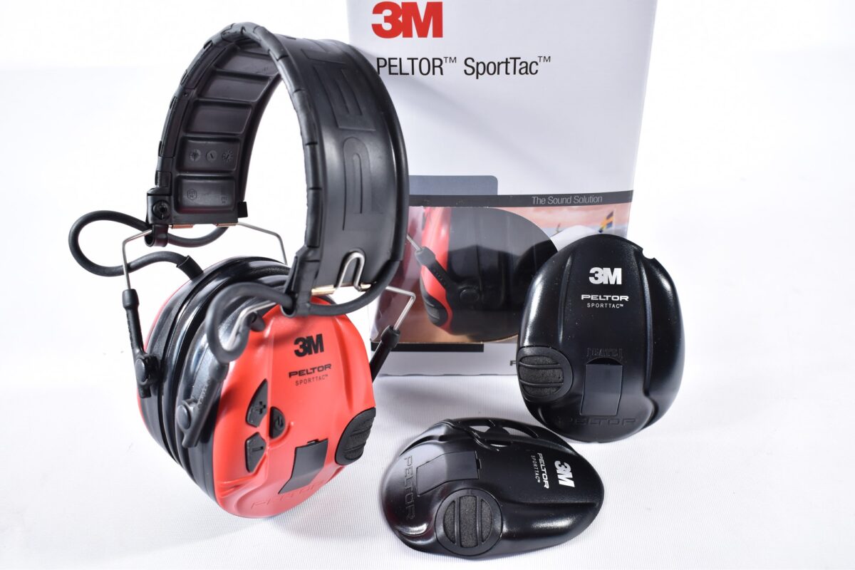 3M Peltor SportTac schwarz/rot Gehörschutz 3M Peltor SportTac schwarz/rot Gehörschutz