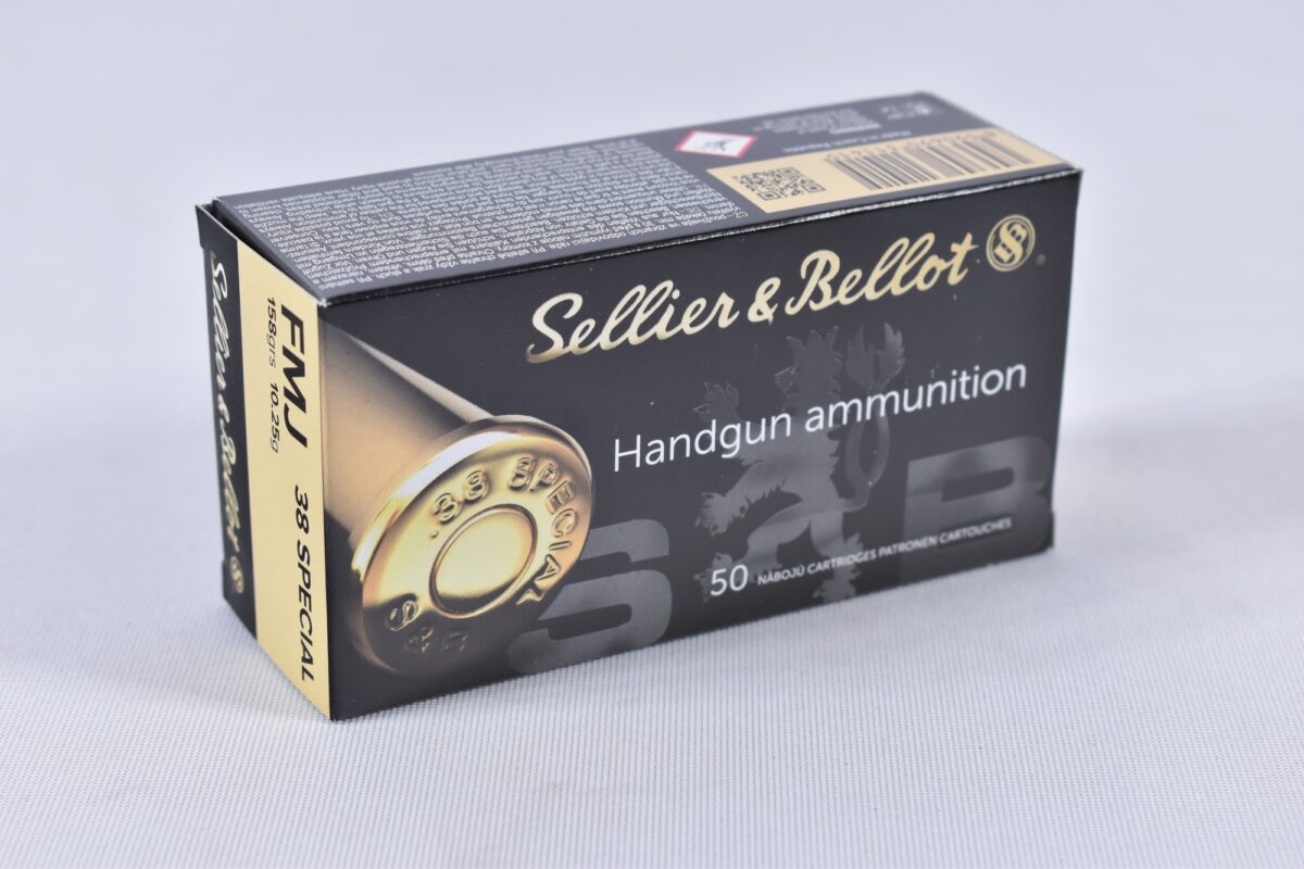 Sellier & Bellot .38 Special FMJ 158grs / 10 Sellier & Bellot .38 Special FMJ 158grs / 10