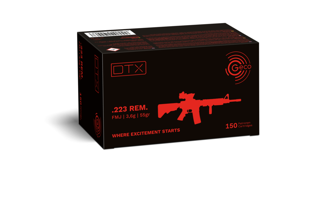 Geco .223 Rem VM DTX 55grs / 3