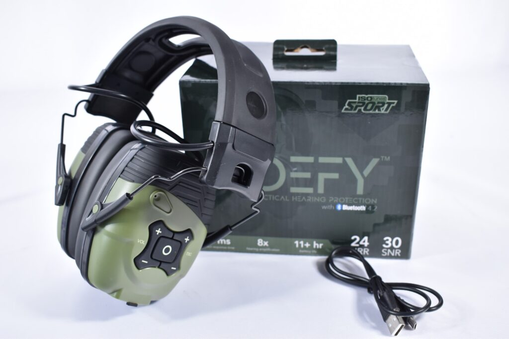 ISO TUNES Sport Defy Grün​ Gehörschutz