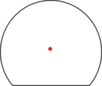 Trijicon SRO verstellbar Red LED​ 1 MOA Leuchtpunktvisier