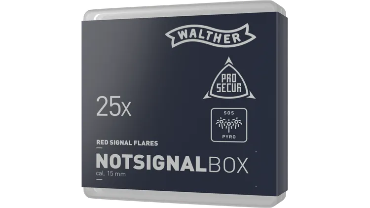 Walther ProSecur Signalsterne 25STK​ 15mm leuchtend rot